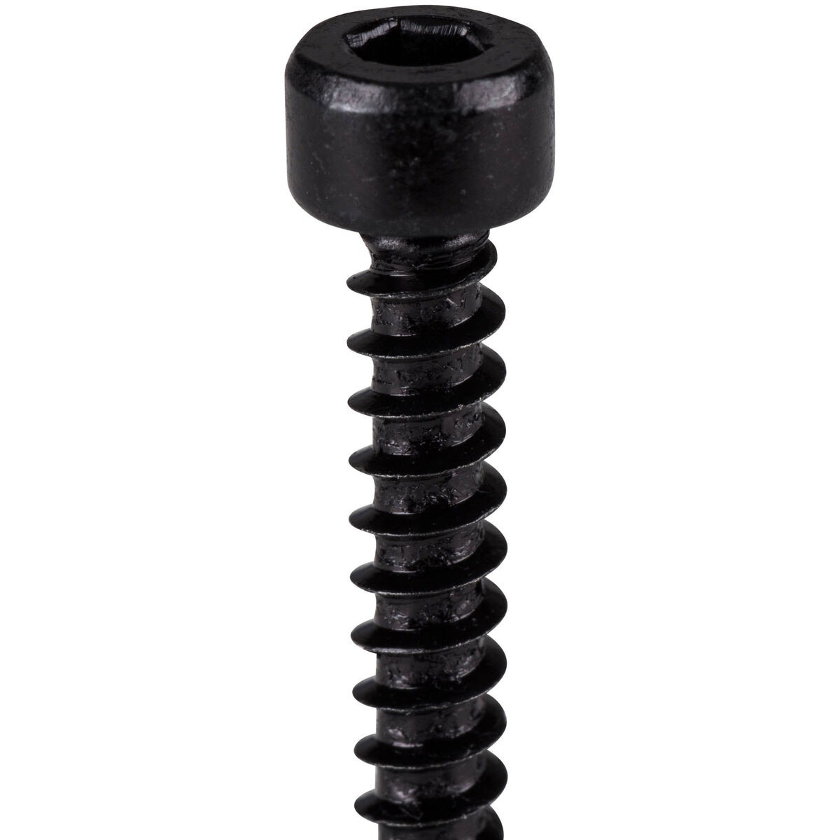 M4 x 35mm Cap Head Wood Screws Black 100 Pcs.